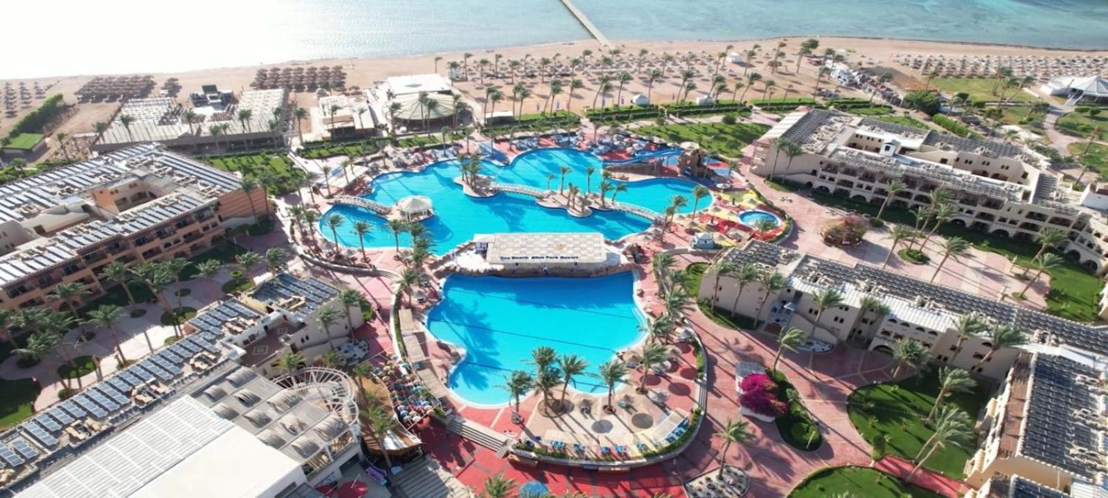 Sea Beach Aqua Park Resort Sharm El-Sheikh Exterior foto