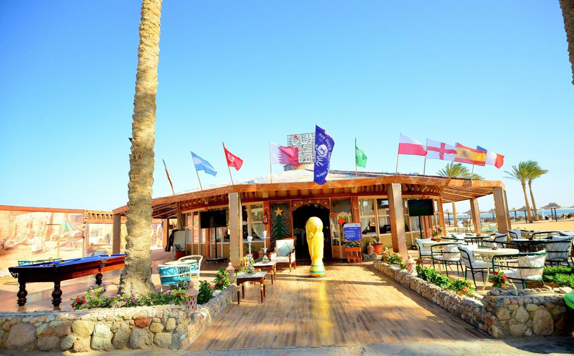 Sea Beach Aqua Park Resort Sharm El-Sheikh Exterior foto