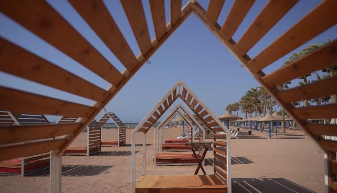 Sea Beach Aqua Park Resort Sharm El-Sheikh Exterior foto